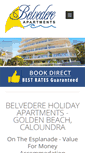 Mobile Screenshot of belvedere-apartments.com.au